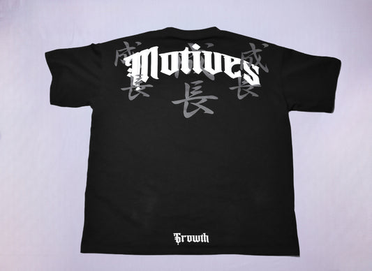 Black Growth In Silence Tee