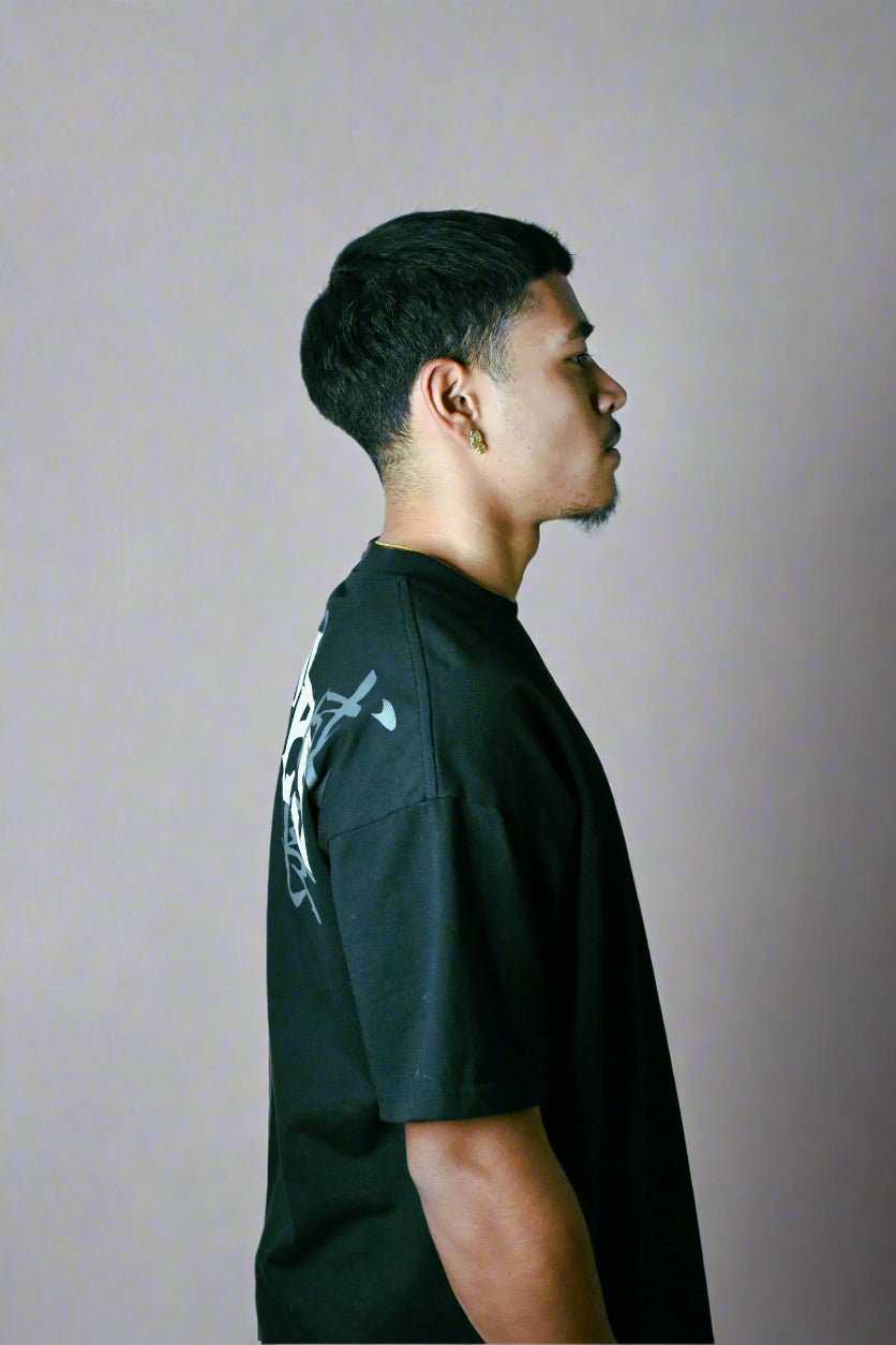 Black Growth In Silence Tee