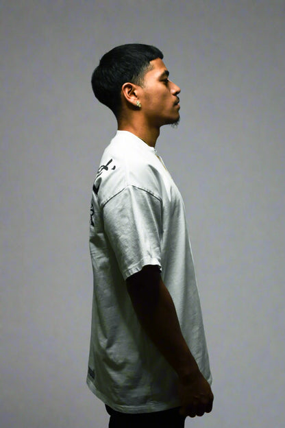 White Growth In Silence Tee